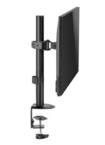 Gembird MA-D1-02 Desk mounted single monitor arm 17”-32” Black - Image 6
