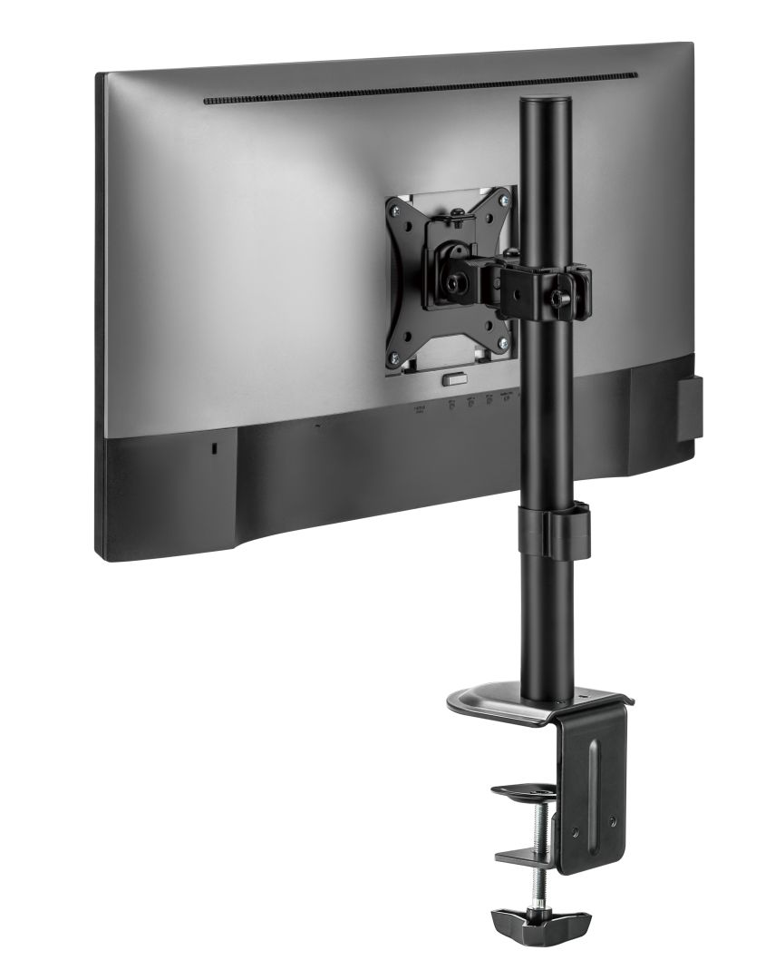 Gembird MA-D1-02 Desk mounted single monitor arm 17”-32” Black - Image 7