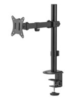 Gembird MA-D1-03 Desk mounted single monitor arm 17”-32” Black - Image 4