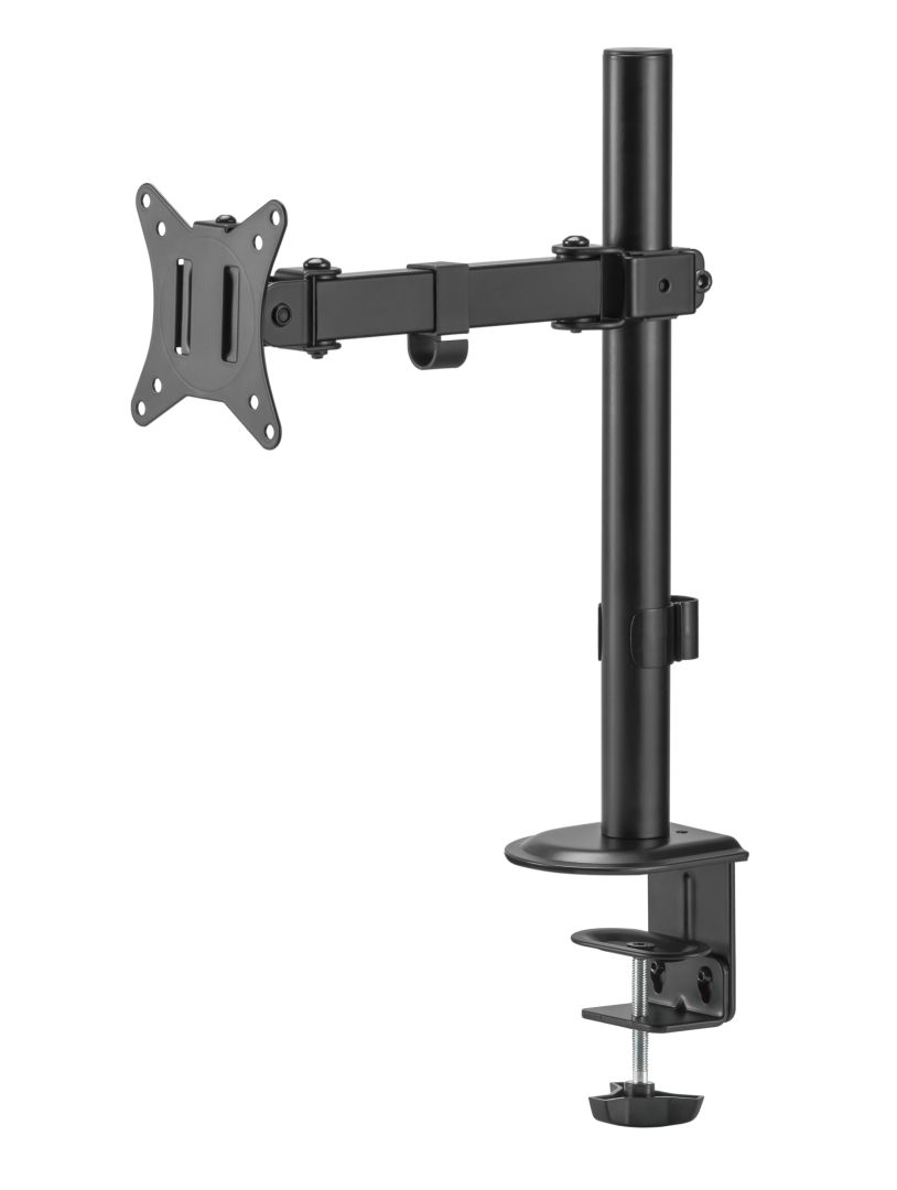Gembird MA-D1-03 Desk mounted single monitor arm 17”-32” Black - Image 4