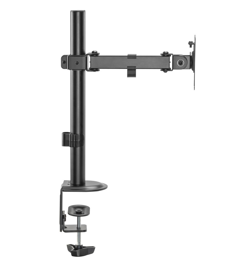 Gembird MA-D1-03 Desk mounted single monitor arm 17”-32” Black - Image 5
