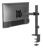 Gembird MA-D1-03 Desk mounted single monitor arm 17”-32” Black - Image 7
