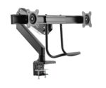 Gembird MA-DA2-04 Desk mounted adjustable monitor arm for 2 monitors 17"-32" Black - Image 4
