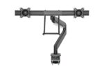 Gembird MA-DA2-04 Desk mounted adjustable monitor arm for 2 monitors 17"-32" Black - Image 6