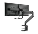 Gembird MA-DA2-04 Desk mounted adjustable monitor arm for 2 monitors 17"-32" Black - Image 9
