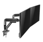 Gembird MA-DA2-05 Desk mounted adjustable double monitor arm 17"-32" Space Grey - Image 7