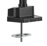 Gembird MA-DA3-02 Desk mounted adjustable monitor arm with notebook tray (full-motion) 17"-32" Black - Image 8