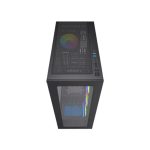 Gembird Fornax X450MAX ARGB Tempered Glass Black - Image 9