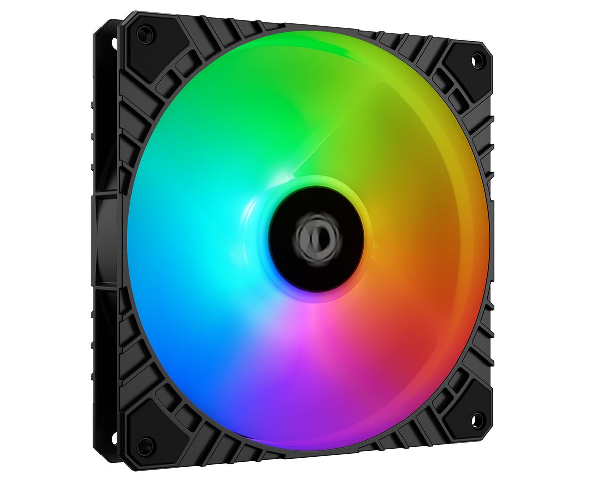 id-cooling-wf-14025-xt-argb_1.jpg ID-Cooling Cooler 14cm - WF-14025-XT ARGB (31,2dB, max. 136,94 m3/h, 4pin PWM, A-RGB LED, fekete) - Image 1