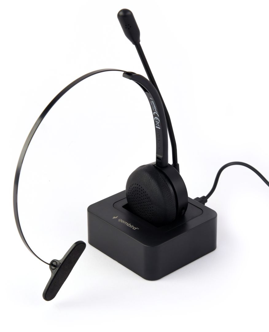 Gembird BTHS-M-01 Bluetooth Headset Black - Image 1