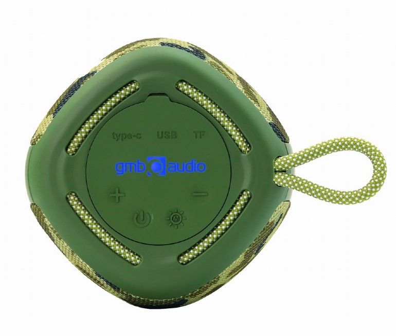 Gembird SPK-BT-LED-03-CM Bluetooth Speaker Camo - Image 3
