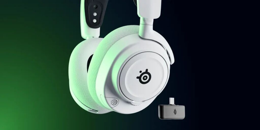 Steelseries Arctis Nova 7X vezeték nélküli fehér gamer fejhallgató - Image 4