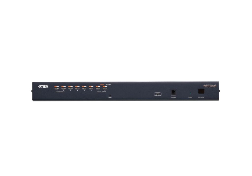 ATEN Altusen 8-Port Multi-Interface (DisplayPort, HDMI, DVI, VGA) Cat 5 KVM Switch - Image 2