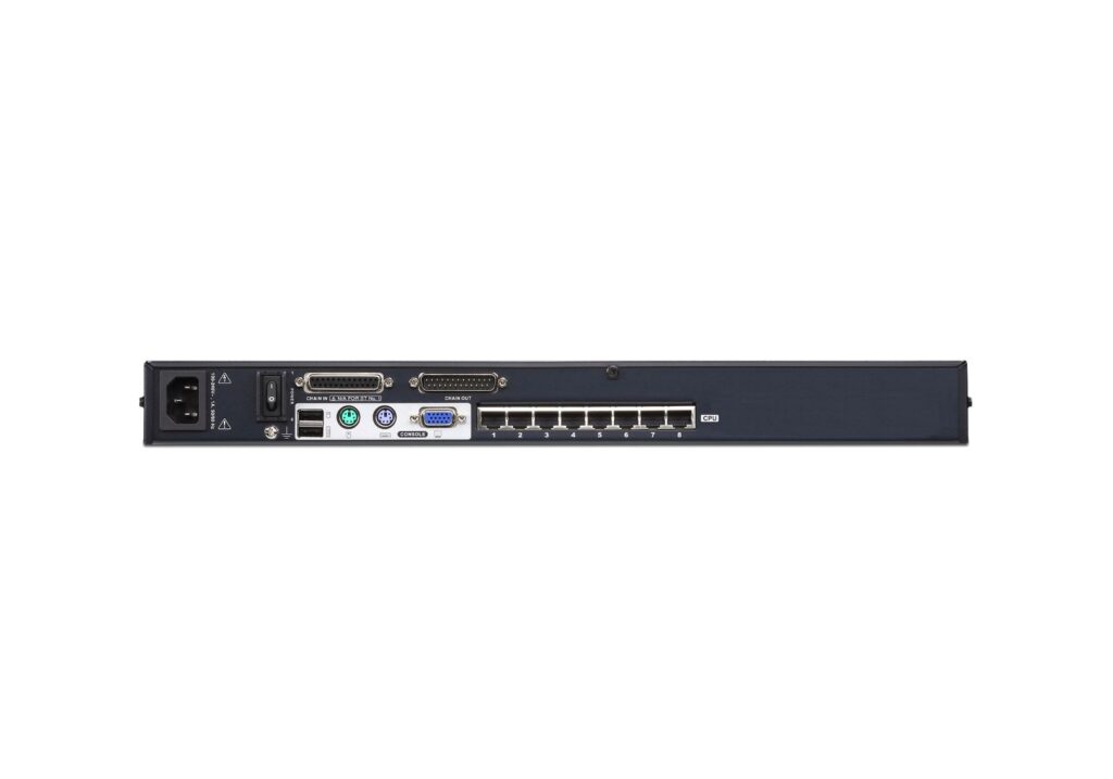 ATEN Altusen 8-Port Multi-Interface (DisplayPort, HDMI, DVI, VGA) Cat 5 KVM Switch - Image 3