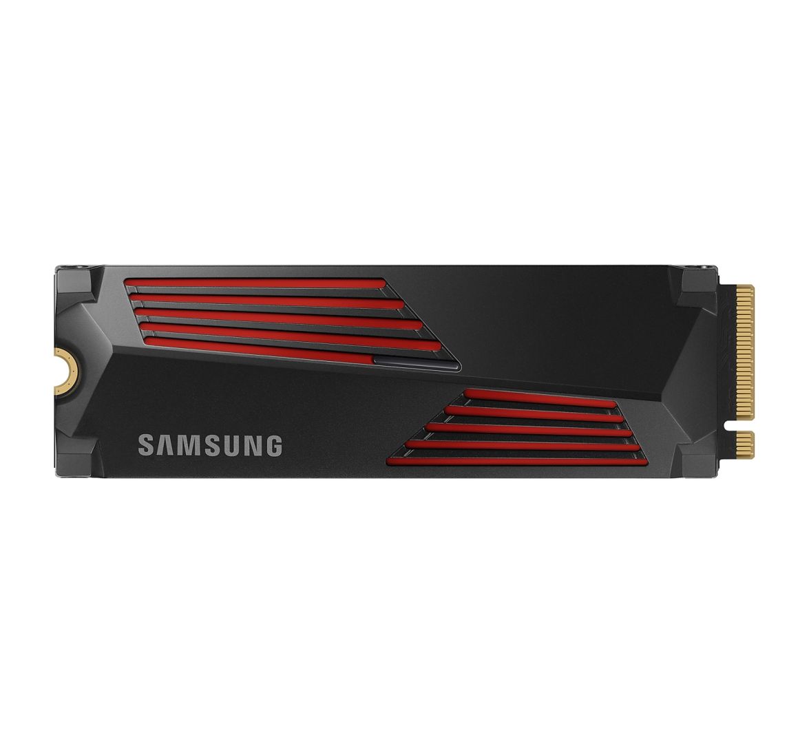 Samsung SSD 4TB - MZ-V9P4T0GW (990 PRO hűtőbordával, PCle 4.0x4, NVMe M.2, 4TB) - Image 1