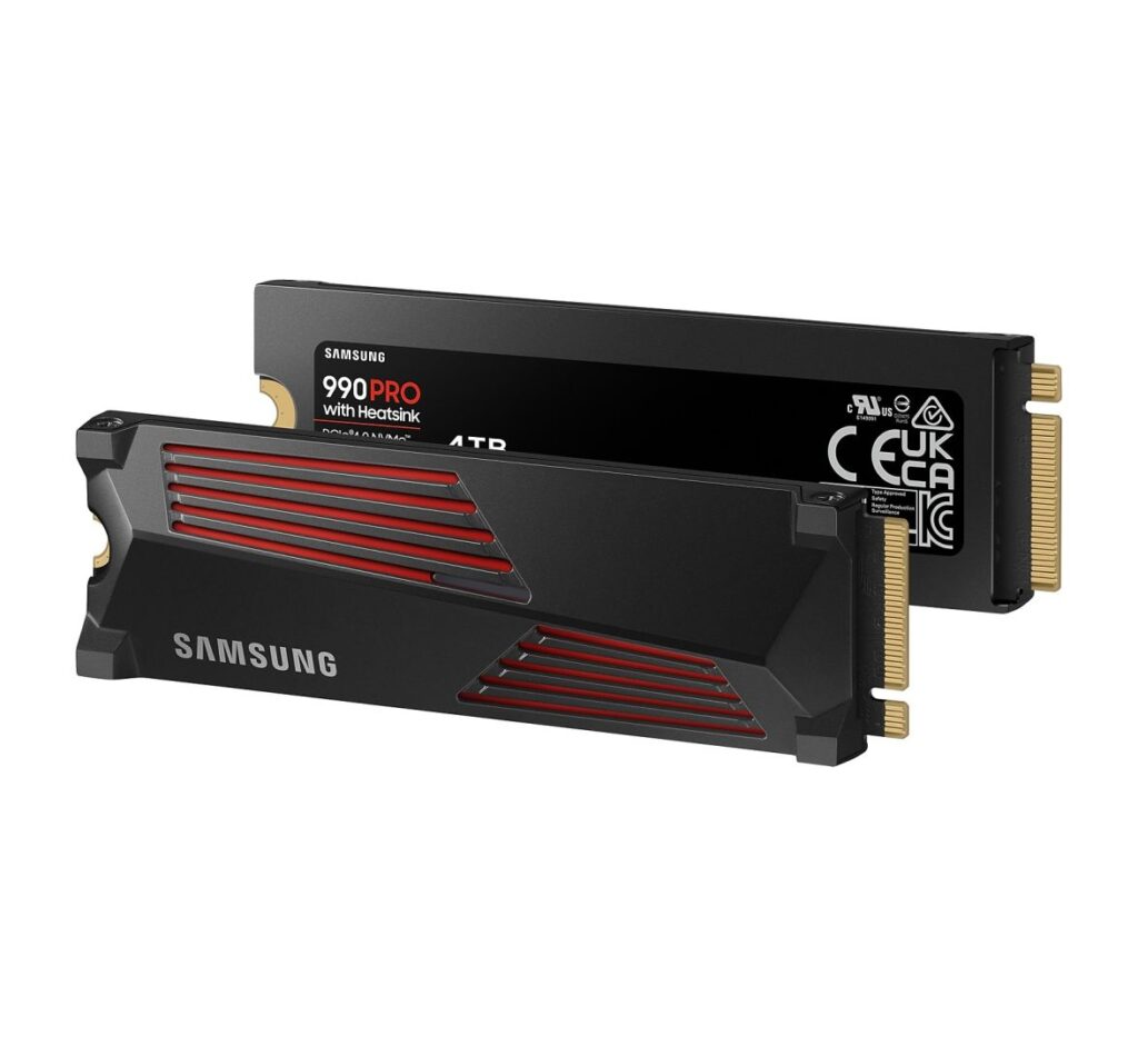 Samsung SSD 4TB - MZ-V9P4T0GW (990 PRO hűtőbordával, PCle 4.0x4, NVMe M.2, 4TB) - Image 10
