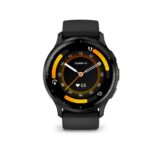 Garmin Venu 3 Slate Stainless Steel Bezel with Black Case and Silicone Band - Image 3