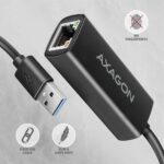 AXAGON ADE-AR USB-A Gigabit Ethernet Adapter Black - Image 4