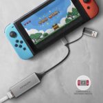 AXAGON ADE-TXCA USB-C + USB-A Gigabit Ethernet Adapter Grey - Image 4