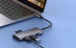 Choetech  HUB-M19 7in1 Multiport USB-C Notebook Docking Grey - Image 3