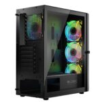 Logic Aramis ARGB Midi Tempered Glass Black - Image 7