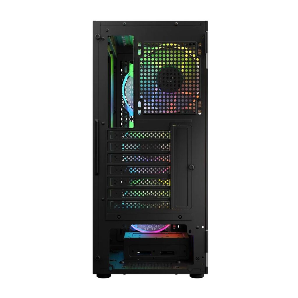 Logic Aramis ARGB Midi Tempered Glass Black - Image 9