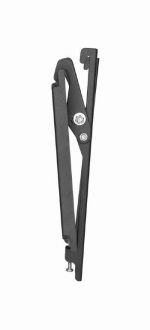 Gembird WM-42T-04 TV wall mount (tilt) 23”-42” Black - Image 3