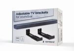Gembird WM-SB-01 Wall mount for soundbar Black - Image 8