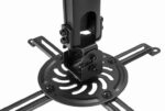 Gembird CM-B-01 Adjustable ceiling mount for projector/beamer Black - Image 4