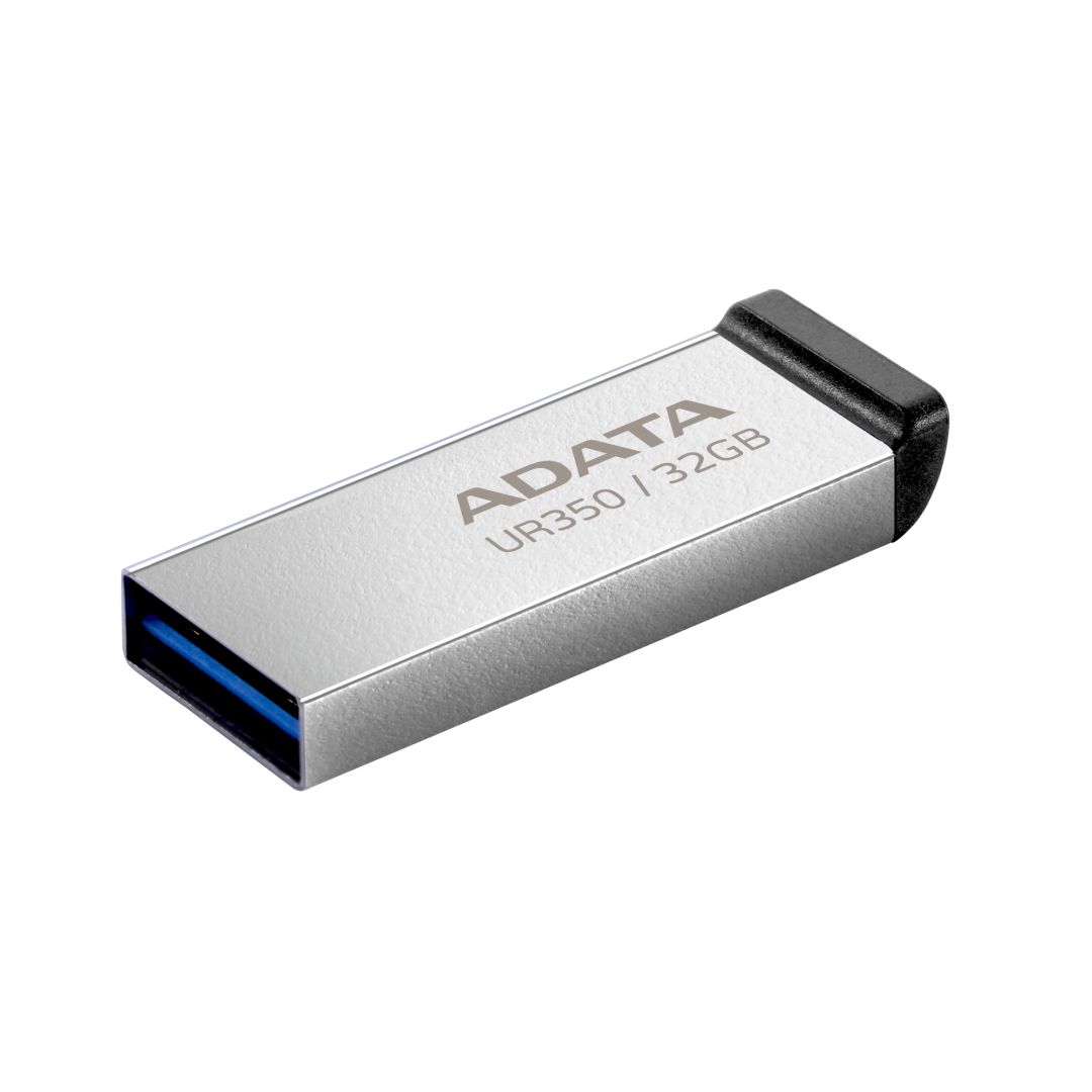 A-Data 32GB UR350 USB3.2 Silver/Black - Image 1