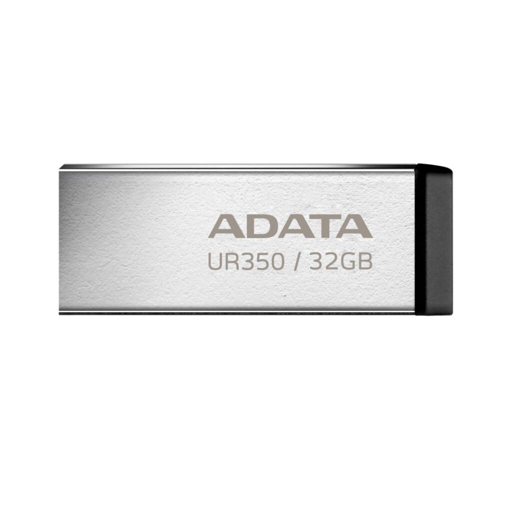 A-Data 32GB UR350 USB3.2 Silver/Black - Image 3