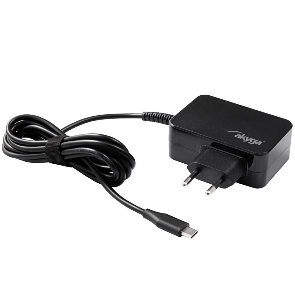 Akyga AK-ND-81 5-20V / 3-3.25A 65W USB-C Power Delivery 3.0 GaN cable 1,8m Black - Image 3
