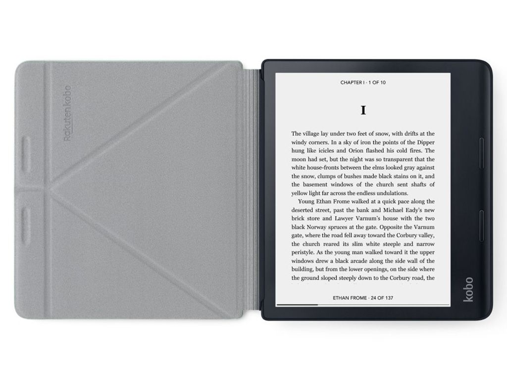 Kobo Sage SleepCover Case with stand Black - Image 2