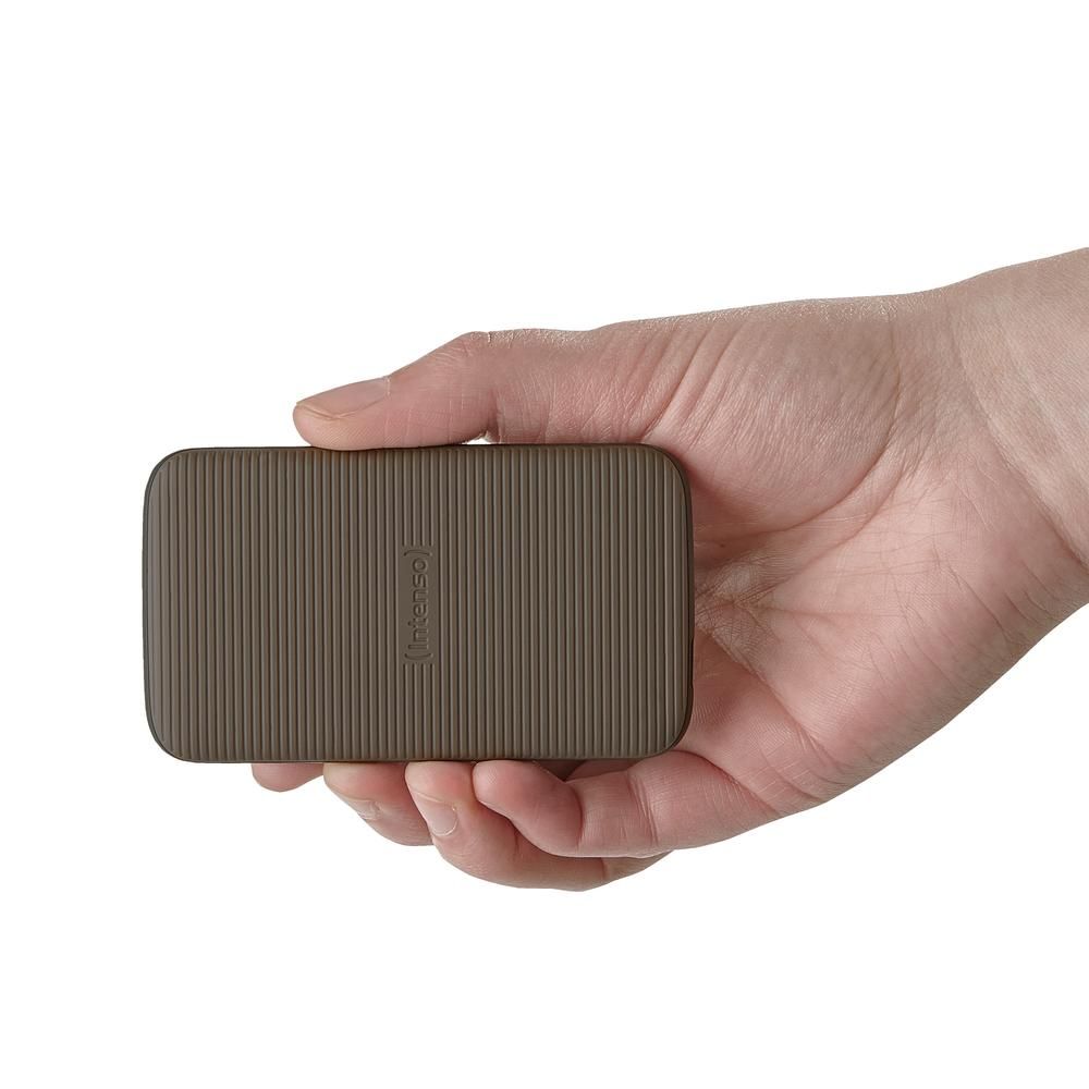 Intenso 1TB USB3.2 Type-C External SSD TX500 Brown - Image 3