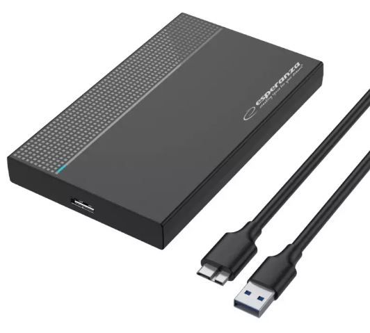 Esperanza EBA102 KÜLSŐ HDD/SSD TOK 2.5" HDD-HEZ - Image 1
