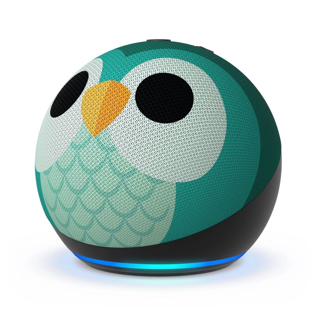 amazon-echo-dot-5-owl-design-smart-speaker_2.jpg Amazon Echo Dot 5 Smart Speaker with Alexa Owl Design - Image 2
