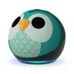 Amazon Echo Dot 5 Smart Speaker with Alexa Owl Design - Image 2