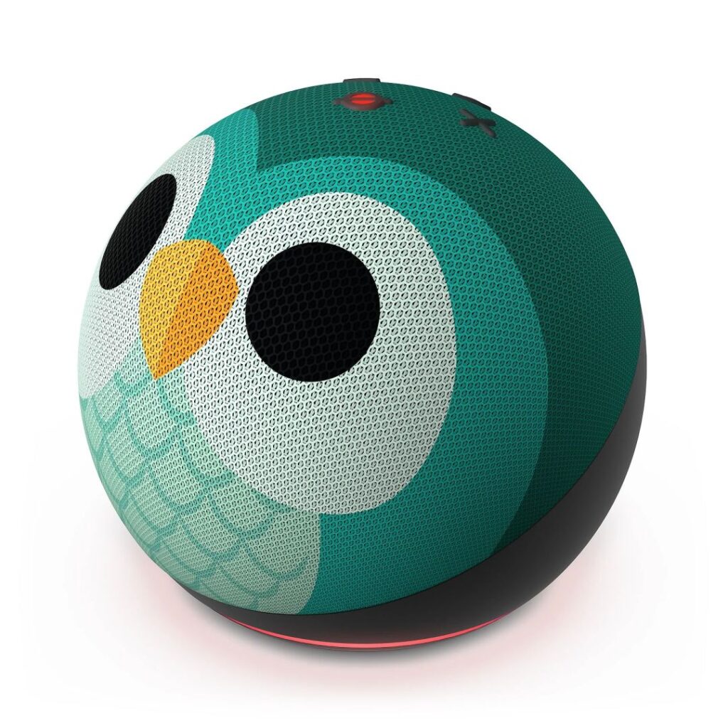 amazon-echo-dot-5-owl-design-smart-speaker_3.jpg Amazon Echo Dot 5 Smart Speaker with Alexa Owl Design - Image 3