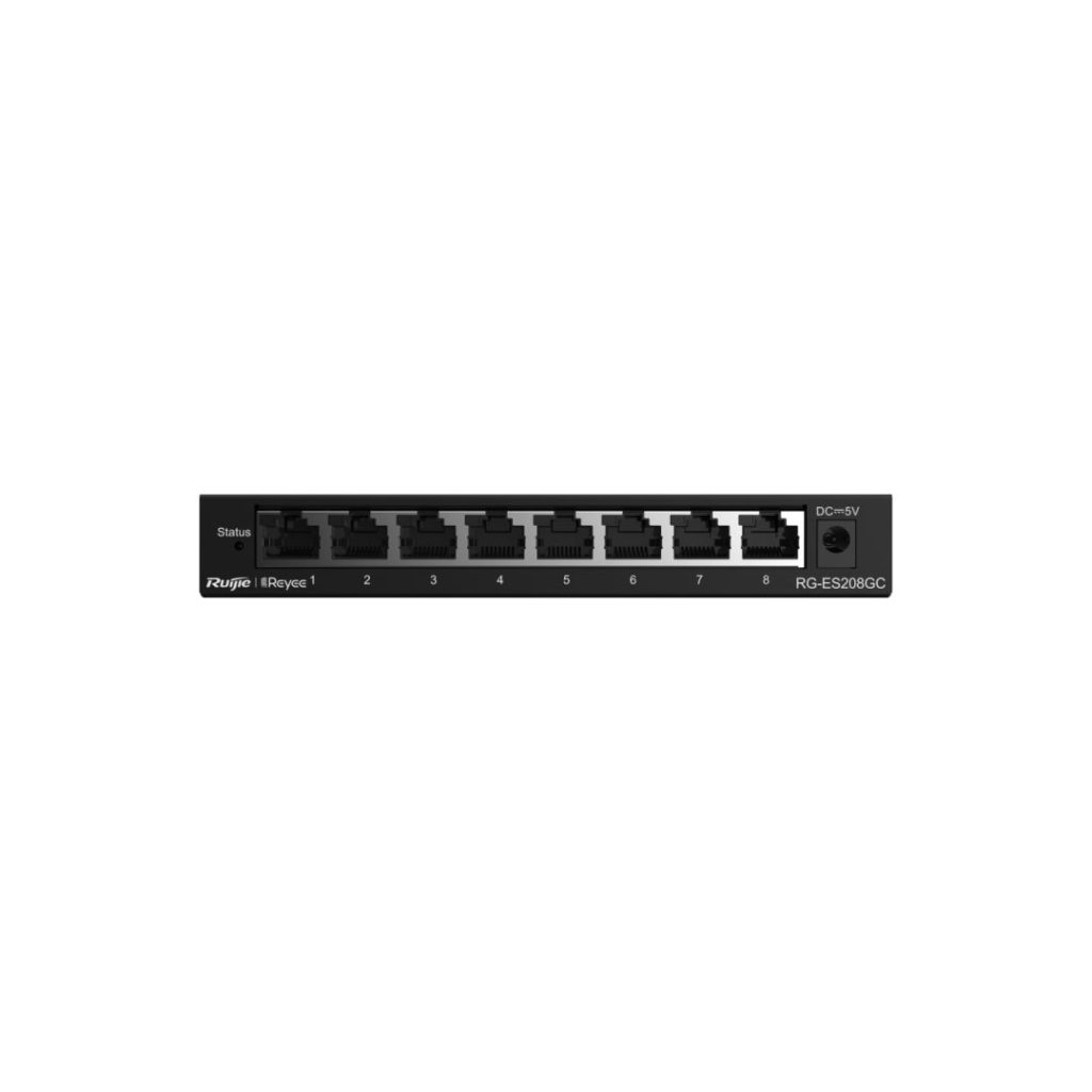 reyee-rg-es208gc-8-port-gigabit-smart-cloud-managed-non-poe-switch_1.jpg Reyee RG-ES208GC 8-Port Gigabit Smart Cloud Managed Non-PoE Switch - Image 1