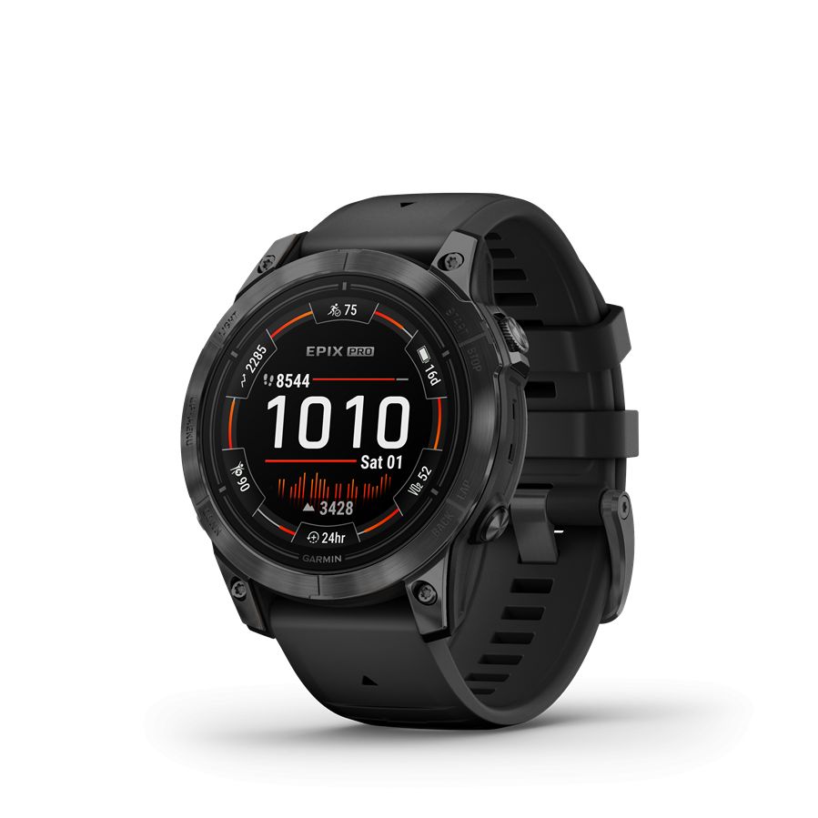 Garmin Epix Pro Gen 2 47mm Slate Grey with Black Band - Image 1