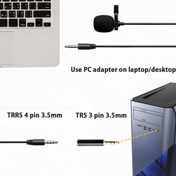 SBOX PM-402 Csiptethető mikrofon, 3.5 mm - Image 8