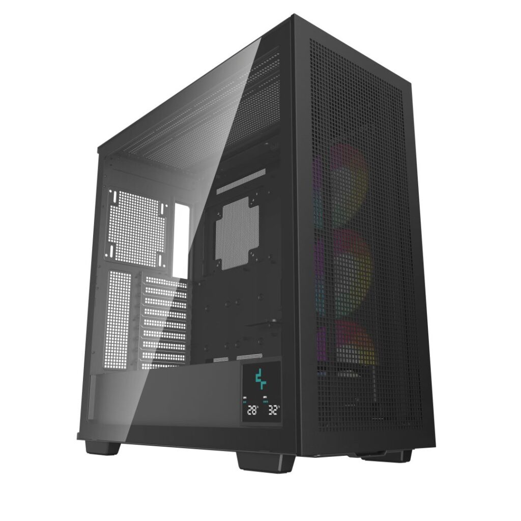 DeepCool Morpheus Tempered Glass Black - Image 1
