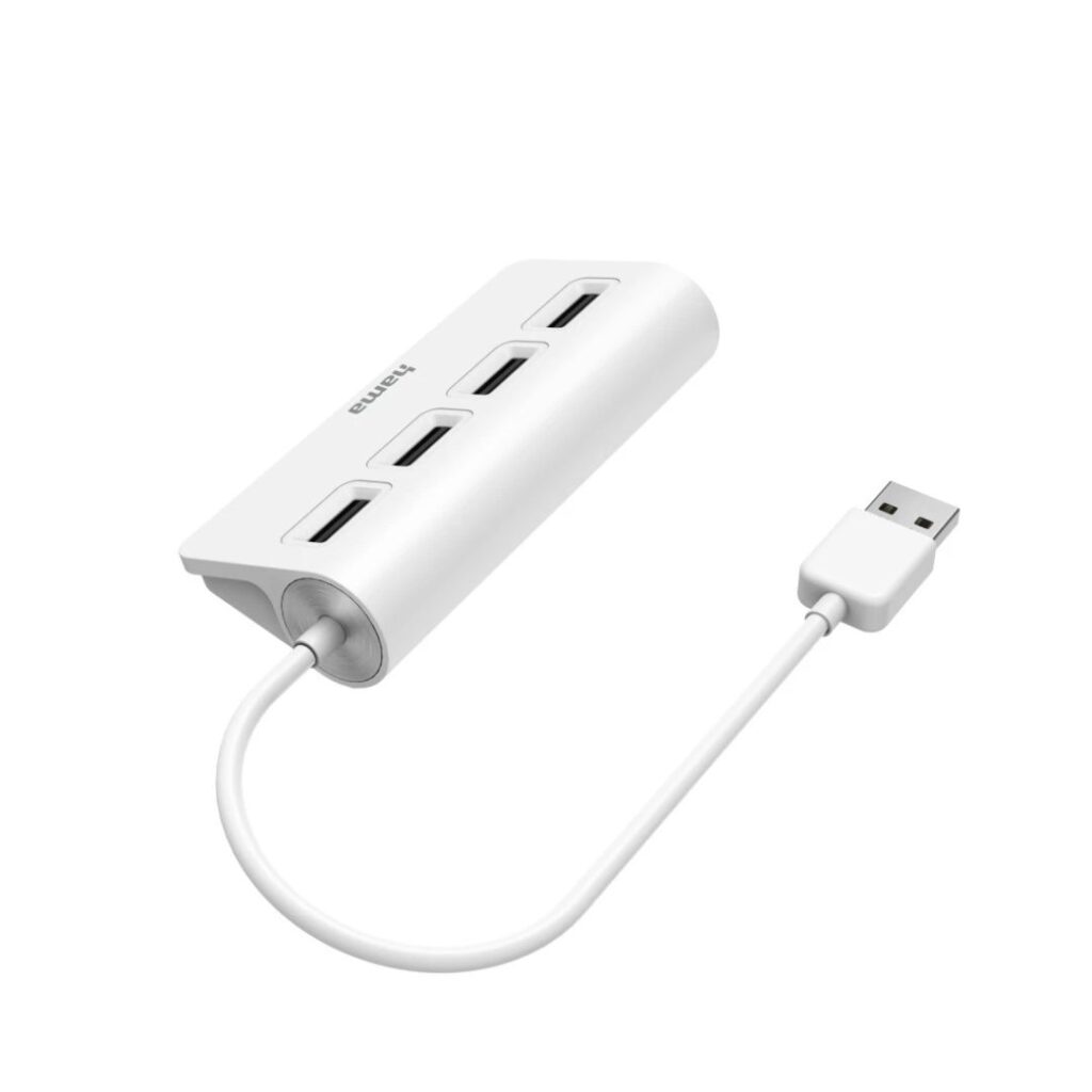 Hama 4-portos USB2.0 HUB White - Image 2