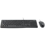 Logitech MK120 USB billentyűzet + egér Black US - Image 2