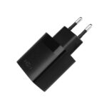 FIXED hálózati töltő, 2*USB-A kimenet, 17W + USB/USB-C kábel, fekete - Image 4