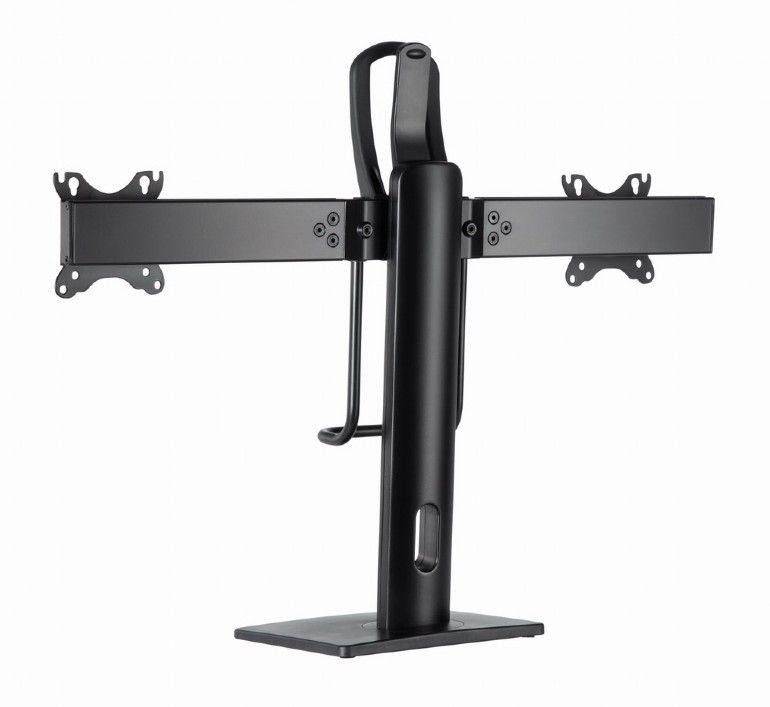 Gembird MS-D2-01 Double monitor desk stand height adjustable - Image 2