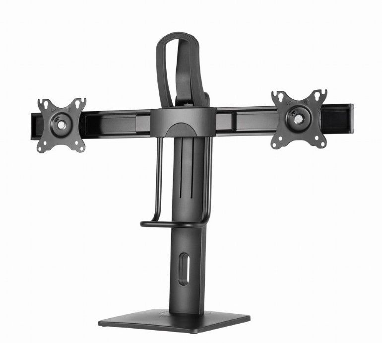 Gembird MS-D2-01 Double monitor desk stand height adjustable - Image 3