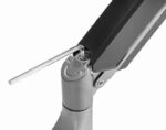 Gembird MA-WA3-01 Wall mounted adjustable monitor arm for 3 monitors 17"-27" Black - Image 6