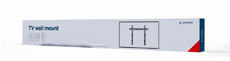 gembird-wm-55f-03-fixed-tv-wall-mount-32-55-black_6.jpg Gembird WM-55F-03 Fixed TV Wall Mount 32”-55" Black - Image 6