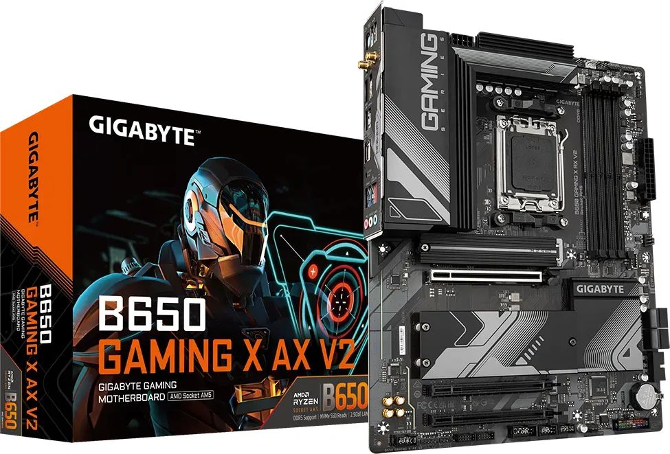 GIGABYTE Alaplap AM5 B650 GAMING X AX V2 AMD B650, ATX - Image 1